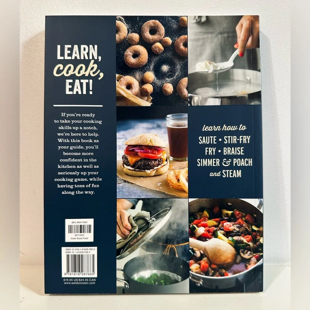 NWOT WILLIAMS SONOMA Cook Good Food Everyday Recipes Cookbook